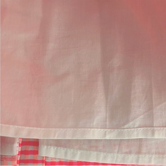 Lilly Pulitzer “Thyme” Pink Gingham Plaid Scallop Peplum Pencil Skirt EUC - Picture 9 of 9